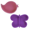 Kushies Baby Pacote com 2 mini tigelas de silicone Kushies Silidip (fúcsia/roxo) Clearance