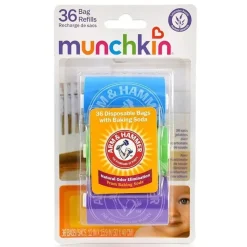 Munchkin Pacote com 6 recargas de bolsa Arm & Hammer Fashion
