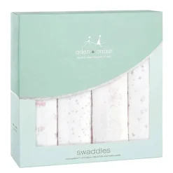 Aden + Anais Pacote com 4 Swaddles 47 Classic, Adorável Devaneio Online