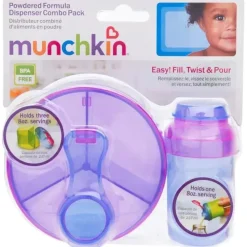 Munchkin Pacote combinado de dispensador de fórmula em pó , as cores podem variar Hot