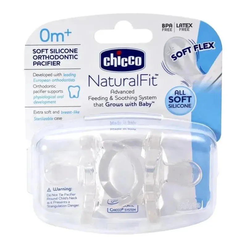 pacote_de__chupetas_de_si_SKUAU26J0eJ_1.webp Chicco Pacote de 2 chupetas de silicone macio NaturalFit, transparente 6-12M Clearance