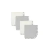 Gerber Pacote de 4 Gary &amp; Ivory toalhinhas de tecido para meninos Fashion