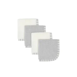 Gerber Pacote de 4 Gary &amp; Ivory toalhinhas de tecido para meninos Fashion