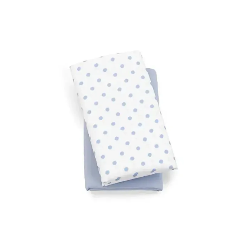 pacote_de__lenis_chicco_l_SKUtRdsRCKz_0.webp Chicco Pacote de 2 lençóis Lullaby Playard, ponto azul Clearance