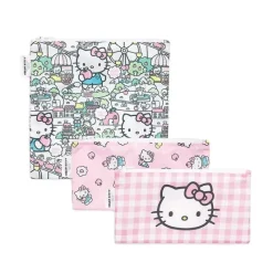 Bumkins Pacote de lanches Hello Kitty Fashion