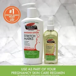 Palmers Palmer's - Óleo de massagem com fórmula de manteiga de cacau para estrias e cuidados com a pele na gravidez, 3,4 onças Online
