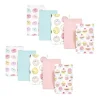 Baby Vision Pano de Arroto de Flanela 10Pk, Cupcake Mais Doce Fashion