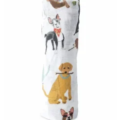 Little Unicorn Pano de musselina de algodão pequeno unicórnio simples - Woof Clearance