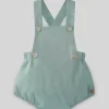 Paz Rodriguez - Baby Boy Woven Romper Prado, Lago Verde Online