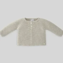 Paz Rodriguez - Baby Knit Cardigan Neboa, Linho Discount