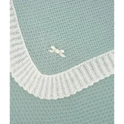 Paz Rodriguez - Baby Knit Newborn Blanket Shawl Ruiseñor, Chalk Pink/Nacar Best