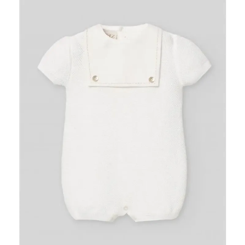 paz_rodriguez__baby_knit__SKUHblxAhPp_0.webp Paz Rodriguez - Baby Knit Newborn Romper Lino, White Best
