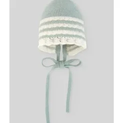 Paz Rodriguez - Baby Knit Newborn Bonnet Ruiseñor, Chalk Pink/Nacar Outlet