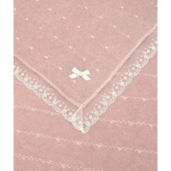 Paz Rodriguez - Baby Knit Newborn Hadas Blanket, Rosa Pó/Bege Outlet