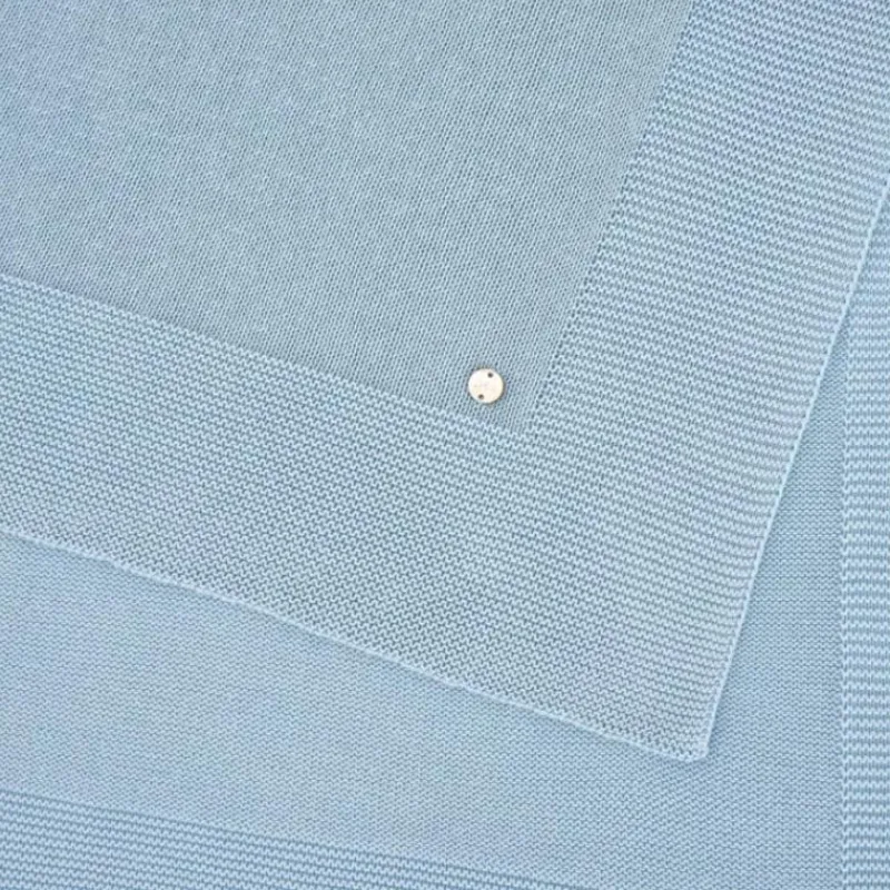 paz_rodriguez__baby_knit__SKUm6bQvxFw_1.webp Paz Rodriguez - Baby Knit Newborn Blanket Esencial, Sky Blue Clearance