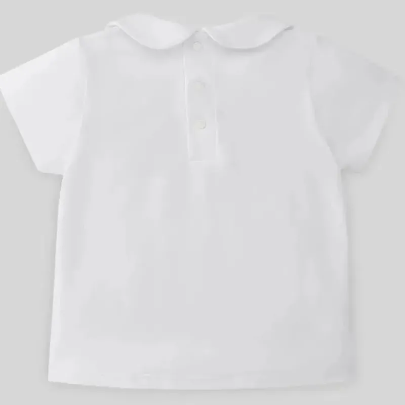 paz_rodriguez__camiseta_d_SKURKs2e8TX_1.webp Paz Rodriguez - Camiseta de malha para bebê menino Confort V22, Branca Clearance