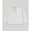 Paz Rodriguez - Cardigan de malha para recém-nascido, creme Fashion