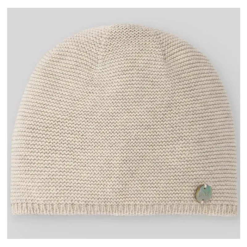 paz_rodriguez__gorro_de_m_SKU0DredLi8_0.webp Paz Rodriguez - Gorro de malha para recém-nascido Esencial, castanho claro Clearance