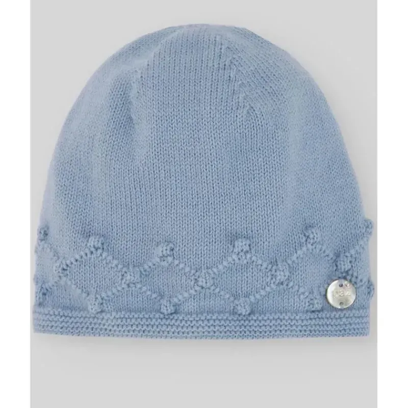 paz_rodriguez__gorro_de_m_SKUqftdSGPm_0.webp Paz Rodriguez - Gorro de malha para recém-nascido, azul giz Online