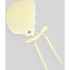 Paz Rodriguez - Gorro para recém-nascido em malha para bebê, Magnólia/Branco Online