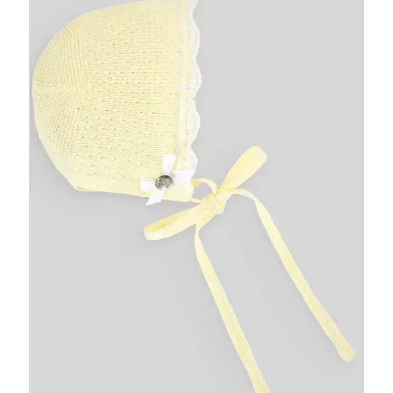 paz_rodriguez__gorro_para_SKUeZ7iUBCJ_0.webp Paz Rodriguez - Gorro para recém-nascido em malha para bebê, Magnólia/Branco Online
