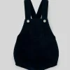 Paz Rodriguez - Macacão de tricô para bebê menino recém-nascido, azul chumbo Sale