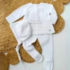 Paz Rodriguez - Take Me Home Set Knit Newborn Sweater + Leggings + Bonnet Regalo, White Online