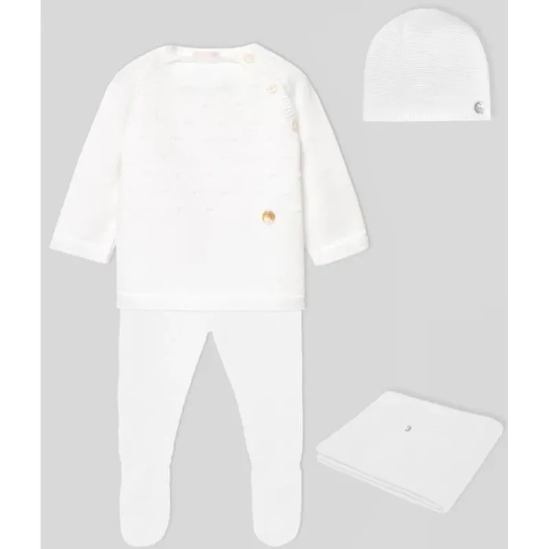 paz_rodriguez__take_me_ho_SKUF3I0ypwB_0.webp Paz Rodriguez - Take Me Home Set Knit Newborn Sweater + Leggings + Hat + Blanket Regalo, White Best
