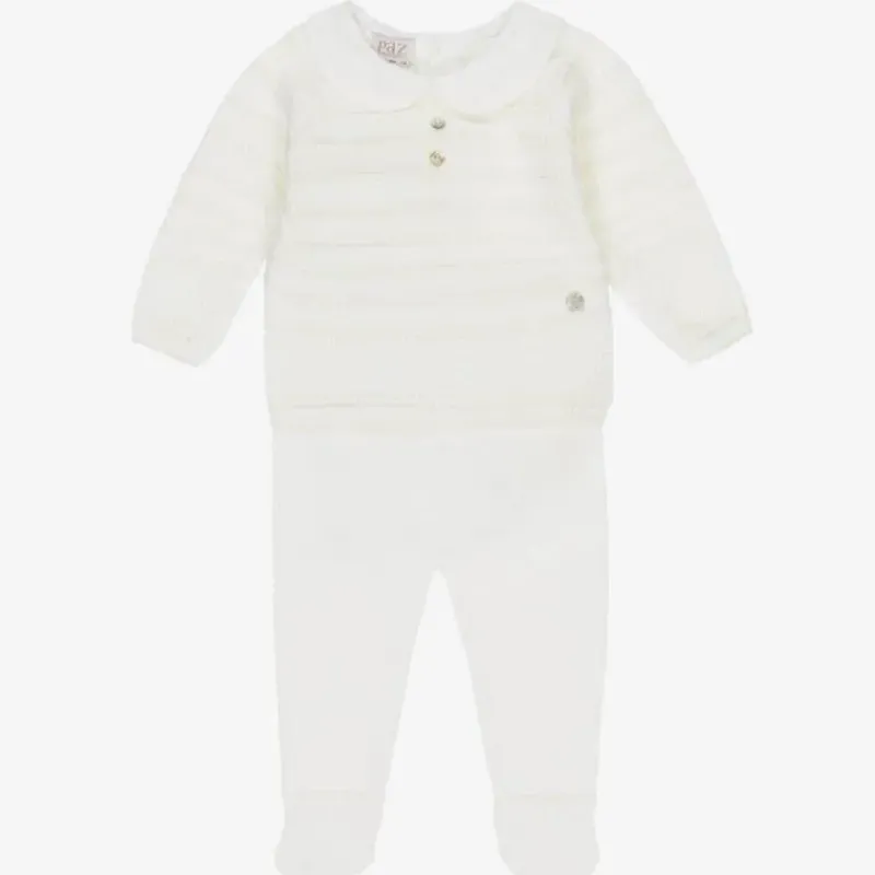 paz_rodriguez__take_me_ho_SKUb4PolSoU_0.webp Paz Rodriguez - Take Me Home Set Knit Newborn Sweater + Leggings Paz, Cream/Beige Fashion