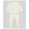 Paz Rodriguez - Take Me Home Set Knit Newborn Sweater + Leggings Paz, Cream/Beige Fashion