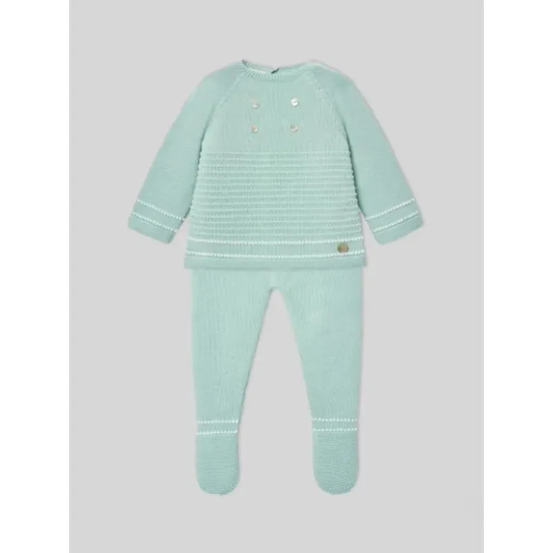 paz_rodriguez__take_me_ho_SKUkrQkie6z_0.webp Paz Rodriguez - Take Me Home Set Knit Newborn Sweater + Leggings Eido, Sky Blue/White New