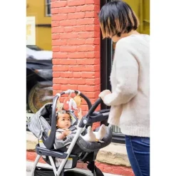 Pearhead Baby Pearhead - brinquedos para carrinho de bebê arco-íris sol e estrelas, brinquedo de assento de carro para viagem de bebê de veludo cotelê de pelúcia, conjunto de 3 Sale