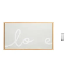 Pearhead Baby Pearhead - Conjunto de pintura e tela com moldura de amor New