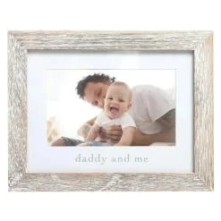 Pearhead Baby Pearhead - Daddy And Me Frame - Rústico/madeira Discount
