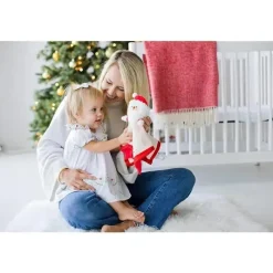 Pearhead Baby Pearhead - O primeiro cobertor de segurança de Natal do bebê, Holiday Lovey Fashion