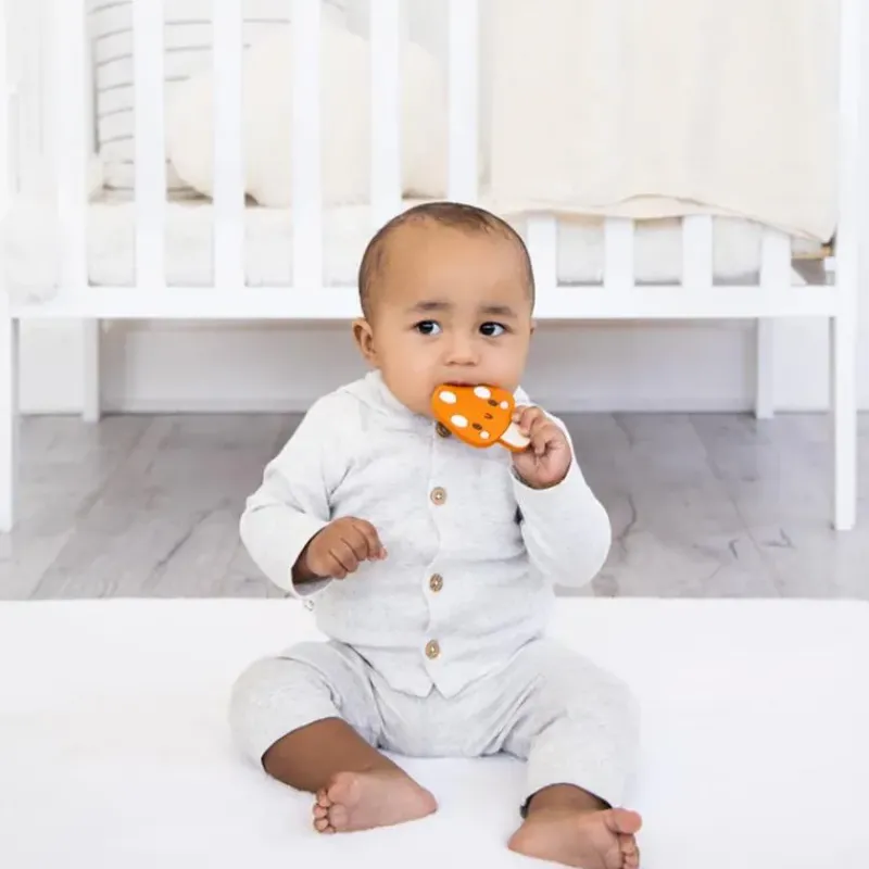 pearhead__silicone_teethe_SKUYRDwdwTS_1.webp Pearhead Baby Pearhead - Silicone Teether Bpa Free, Mushroom Clearance