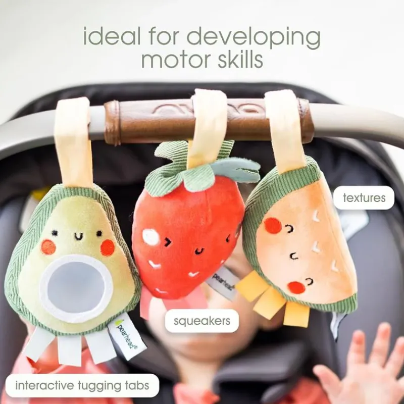pearhead__stroller_toy_se_SKU01nb7C0C_2.webp Pearhead Baby Pearhead - Stroller Toy Set Of 3, Fruit Discount