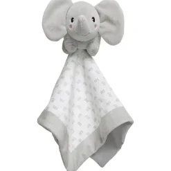 Pearhead Baby - Cobertor de segurança, Brinquedo aconchegante, Bicho de pelúcia, Elefante cinza adorável Sale