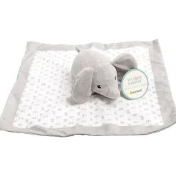 Pearhead Baby - Cobertor de segurança, Brinquedo aconchegante, Bicho de pelúcia, Elefante cinza adorável Sale