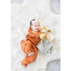 Pearhead Baby - Cobertor de segurança, Brinquedo de pelúcia aconchegante, Urso adorável Clearance