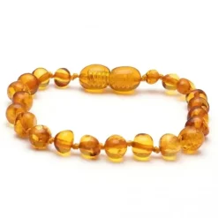 Amber Stone Pedra Âmbar - Pulseira Âmbar Barroco 17 Online