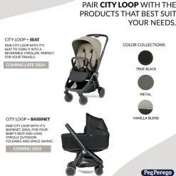 PegPerego Peg-Perego - City Loop Chassis, Black Fashion