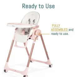 PegPerego Peg-Perego - Prima Pappa Zero 3 High Chair, Linear Grey Hot