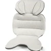 PegPerego Peg-Perego Agio Baby Stage Pad Wedge Newborn feito de tecido branco Tencel ® Fashion