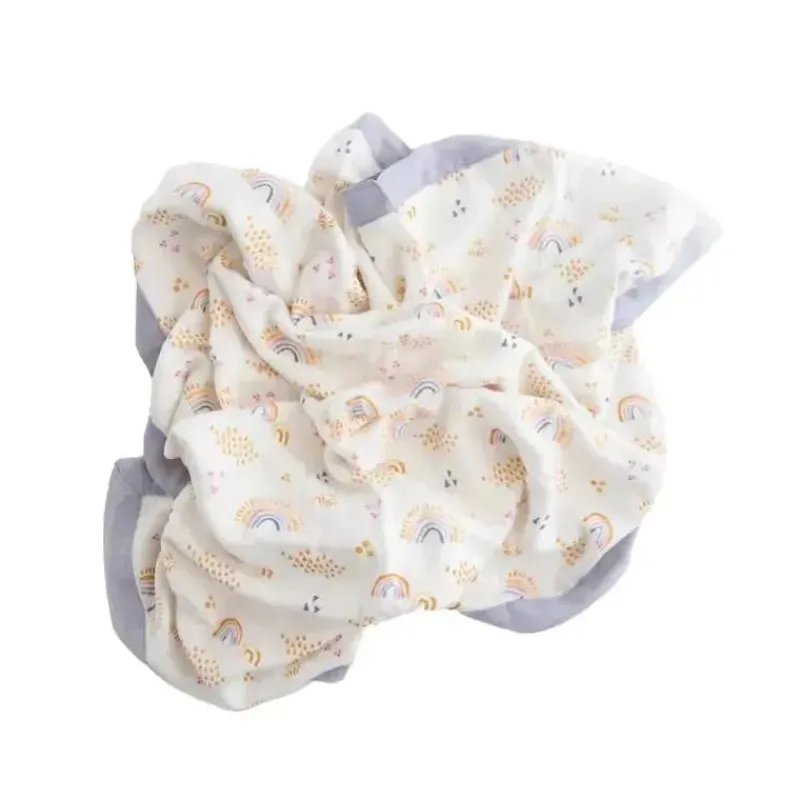 pequeno_unicrnio__colcha__SKUjYBtgl66_1.webp Little Unicorn Pequeno unicórnio - colcha de luxo de musselina, arco-íris e pingos de chuva Fashion