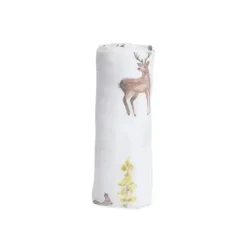 Little Unicorn Pequeno unicórnio - Swaddle de musselina de algodão simples, Oh Deer Best