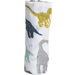 Little Unicorn Pequeno Unicórnio - Swaddle de Musselina, Dino Friends Online