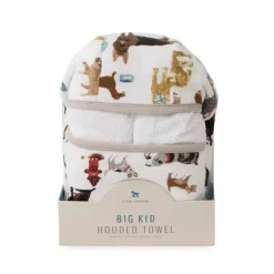 Little Unicorn Pequeno Unicórnio - Toalha de Algodão com Capuz Big Kid, Woof Outlet