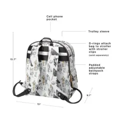 Petunia Pickle Bottom Petunia - 2-In-1 Provisions Backpack, The Star Wars Collection Clearance