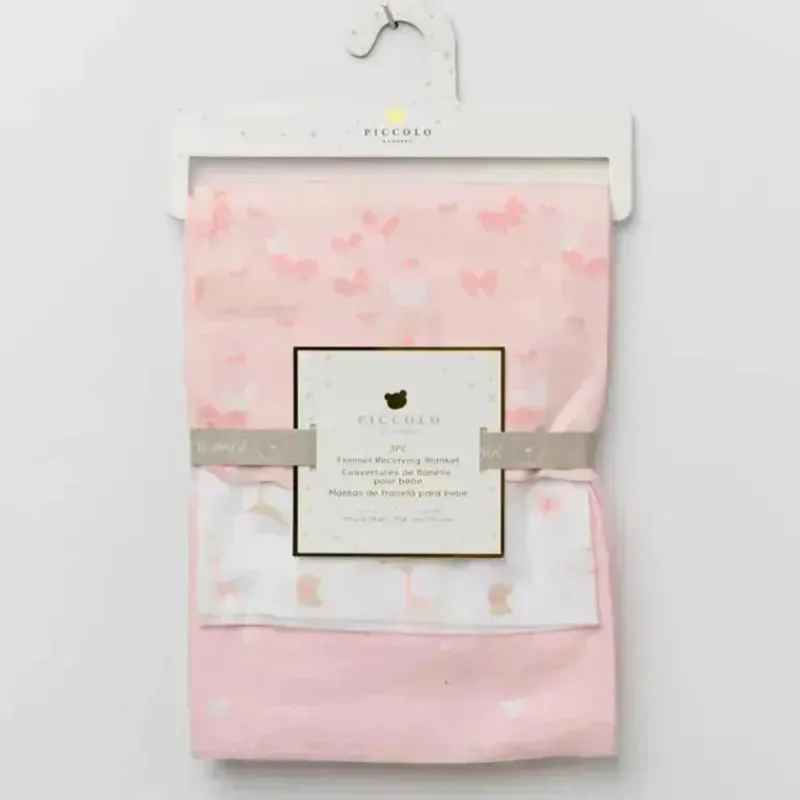 piccolo_bambino__pk_flann_SKUxrEqNmV4_0.webp Piccolo Bambino - 3Pk Flannel Receiving Blankets Pink Discount